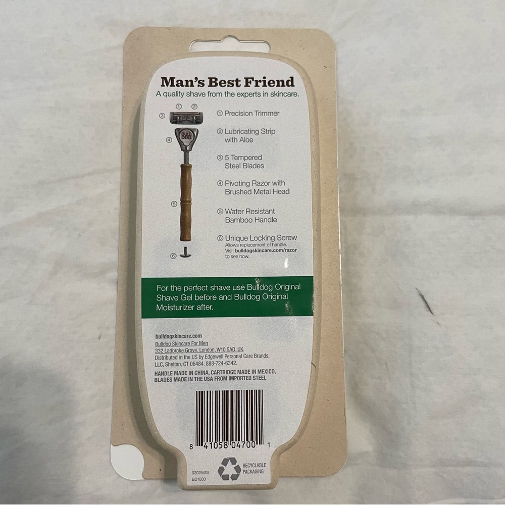 Bulldog Bamboo Razor - Picture 2 of 2